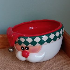 Santa Ceramic Dish